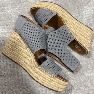 Corkscrew wedge sandals (brand new)